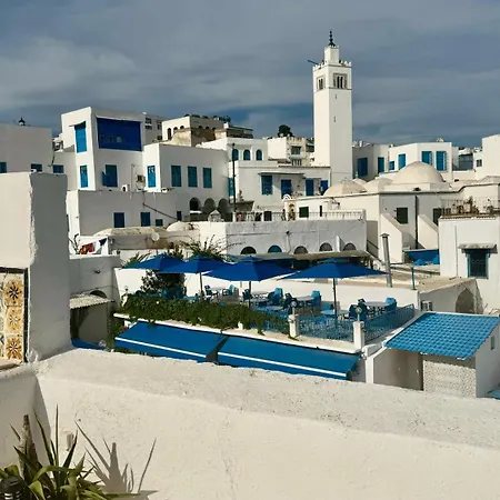 Panoramic 360 Degrees View Sidi Bousaid Sidi Bou Said Exterior photo